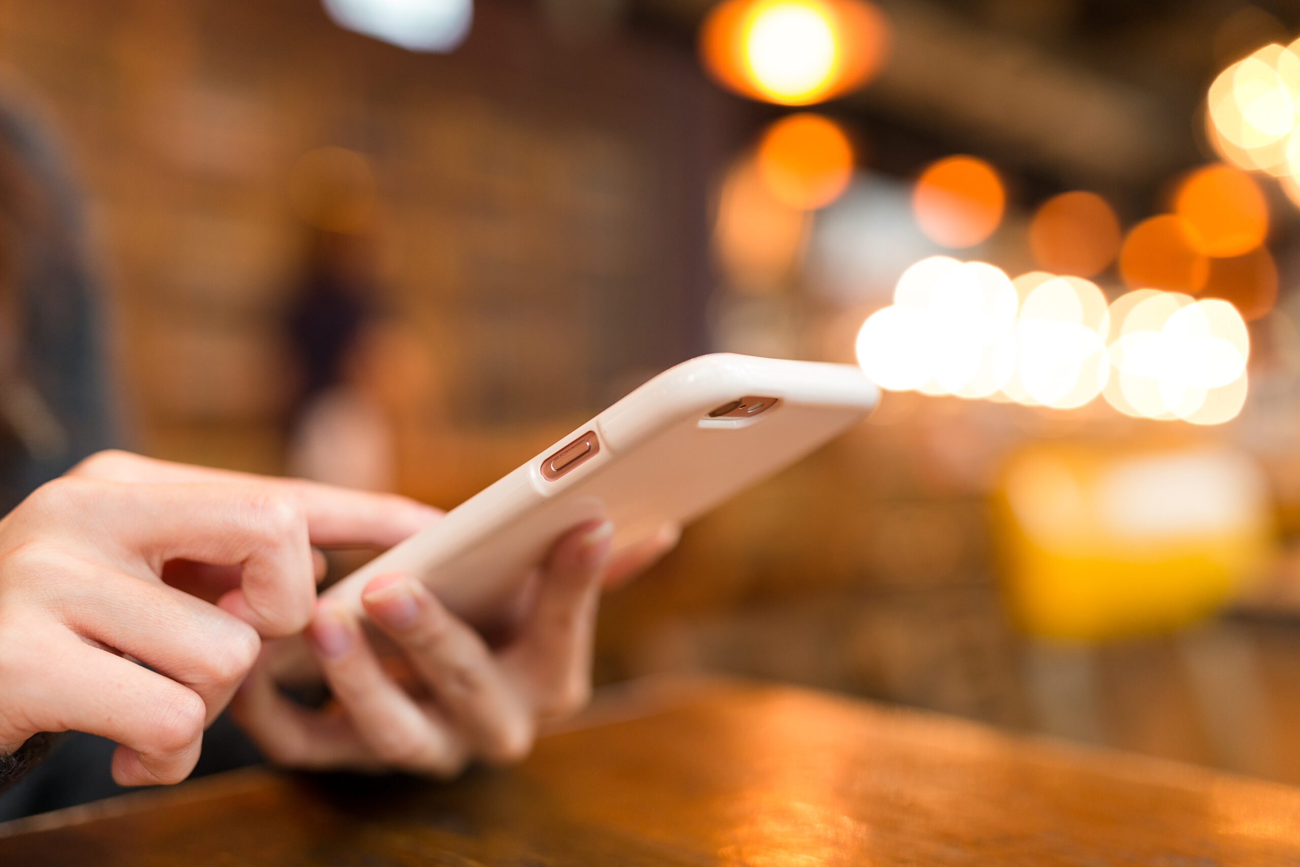 Woman use of smart phone